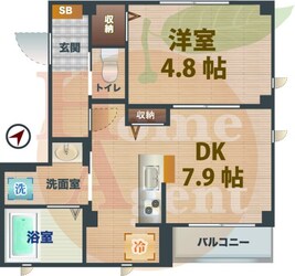 代田橋駅 徒歩7分 1階の物件間取画像